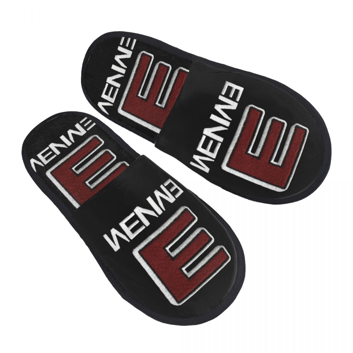 Men'S Shoes With Memory Foam - エミネム ラッパー ラップ神 ホーム コットン スリッパ
