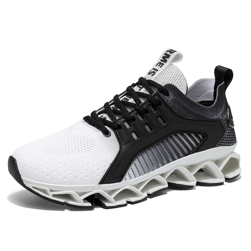 Men Shoes Running Sale - 2026年春ホットセールメンズスニーカー：衝撃吸収快適フットプロテクション滑り止めブレードソールウォーキングランニングシューズ