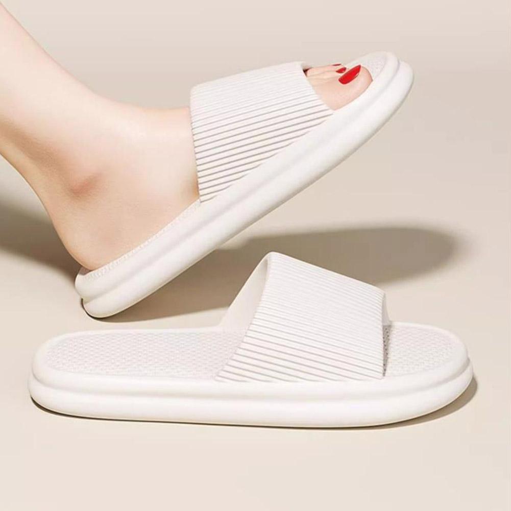 Men'S Shoes Non Slip - 女性用サマーコンサイスEVAスリッパ、男性用ソフトホームスライド、カップル用バスルーム滑り止めサンダル、大人用快適アウトドアビーチシューズ