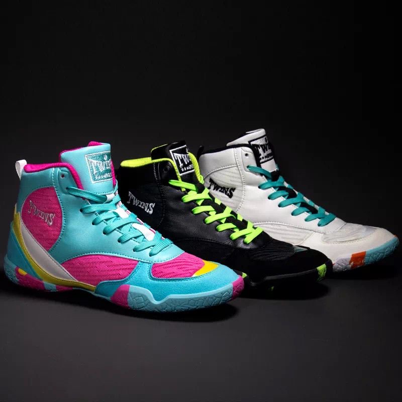 Men'S Shoes Vs Women'S Size - プロレスブーツ男性用女性用ブラックホワイトボクシングスニーカーカップル通気性ファイティングブーツジムトレーニングシューズ
