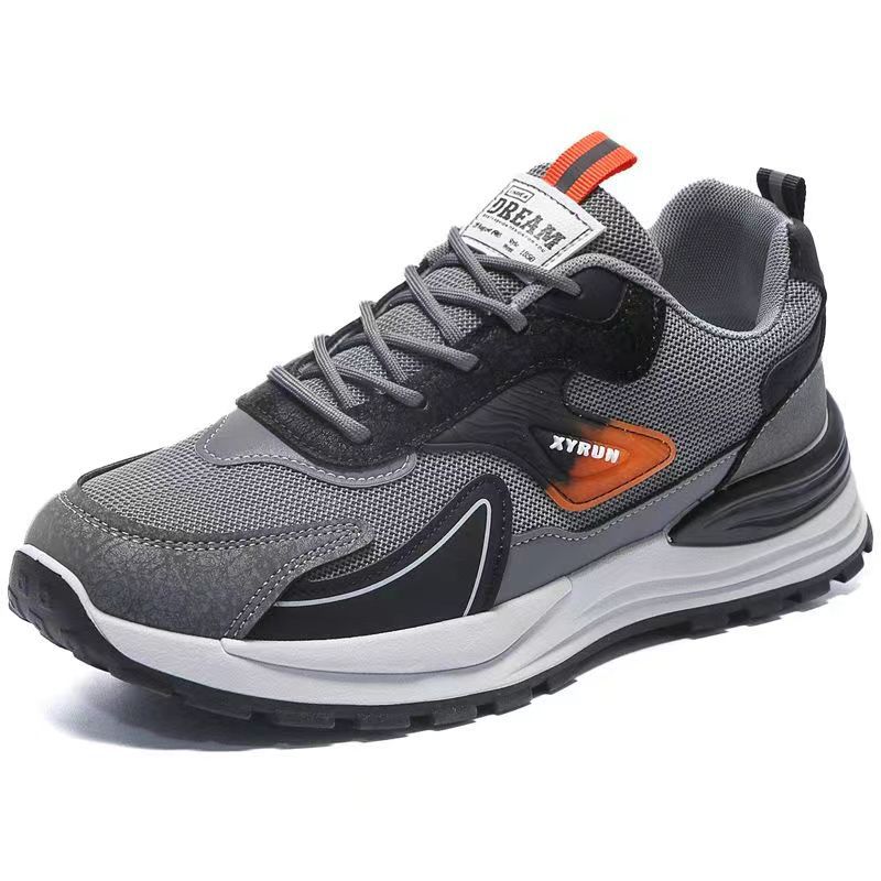 Men Shoes Must Have - メンズ必需品スニーカー 通気性のあるメッシュウォーキングシューズ アウトドアジョギングやカジュアルウェアに最適 カップルランニングシューズ オールドスクール