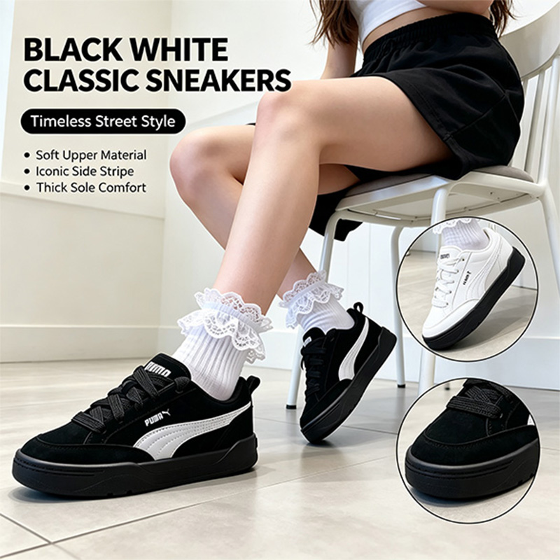 Men'S Shoes Puma Sneakers - メンズ プーマ 401606-15 ブラック ホワイト スエード