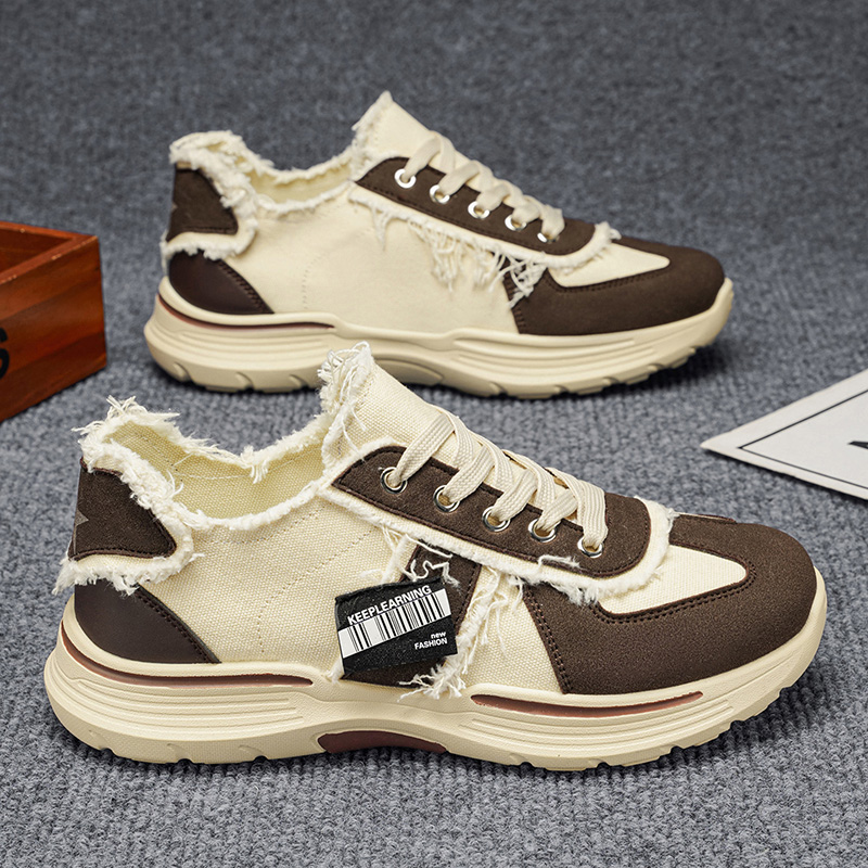 ミニマルな韓国トレンドの男性用バルカナイズシューズ、完全に通 - Men Shoes Regular Use のレビューと価格