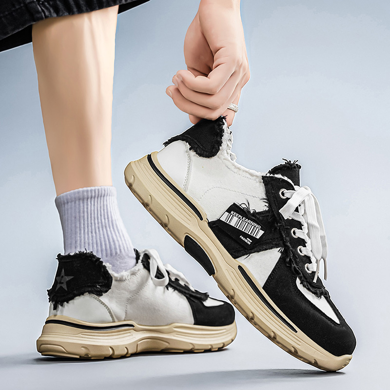 ミニマルな韓国トレンドの男性用バルカナイズシューズ、完全に通 - Men Shoes Regular Use のレビューと価格