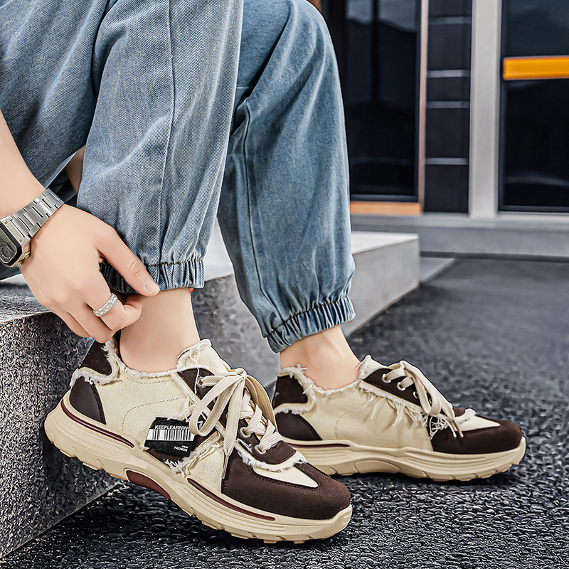 ミニマルな韓国トレンドの男性用バルカナイズシューズ、完全に通 - Men Shoes Regular Use のレビューと価格