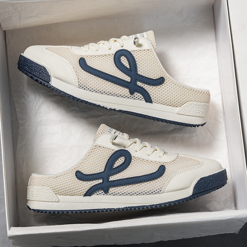 Clawave 男性女性通気性メッシュハーフスリッパカジュア - Men Shoes Eu To Us のレビューと価格