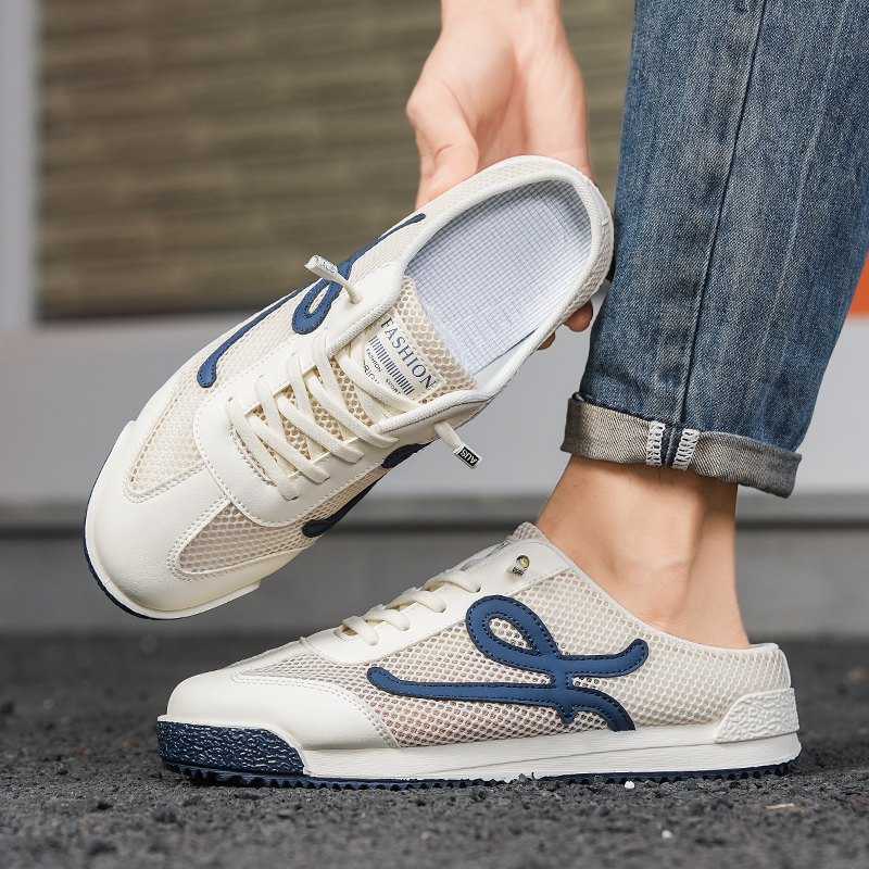 Clawave 男性女性通気性メッシュハーフスリッパカジュア - Men Shoes Eu To Us のレビューと価格