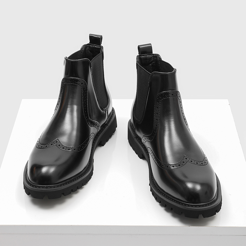 メンズファッション ウェディングパーティー チェルシーブーツ - Men Shoes For Wedding のレビューと価格