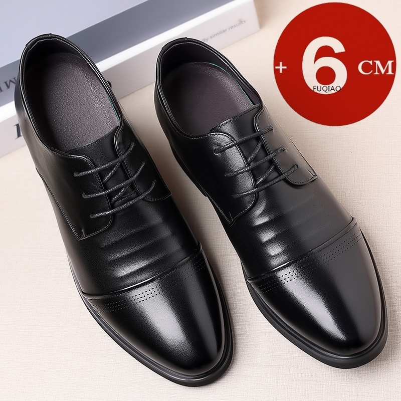 牛革フラット/6 センチメートル男性フォーマルエレベーターシ - Men Shoes H&M のレビューと価格
