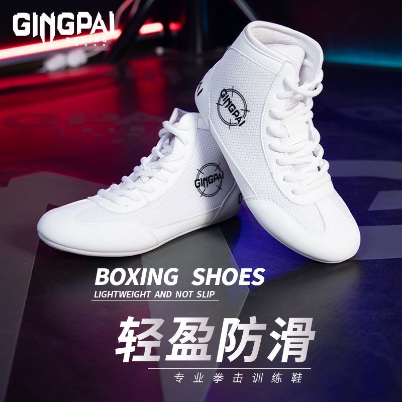 男性女性用プロボクシングシューズ レッドピンク レスリングシ - Men'S Shoes Vs Women'S Size のレビューと価格
