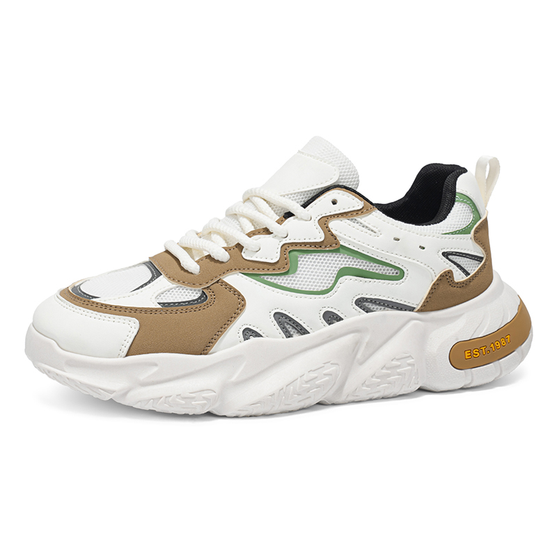 メンズチャンキーダッドスニーカー通気性メッシュカジュアルスポ - Men Shoes Eu To Us のレビューと価格