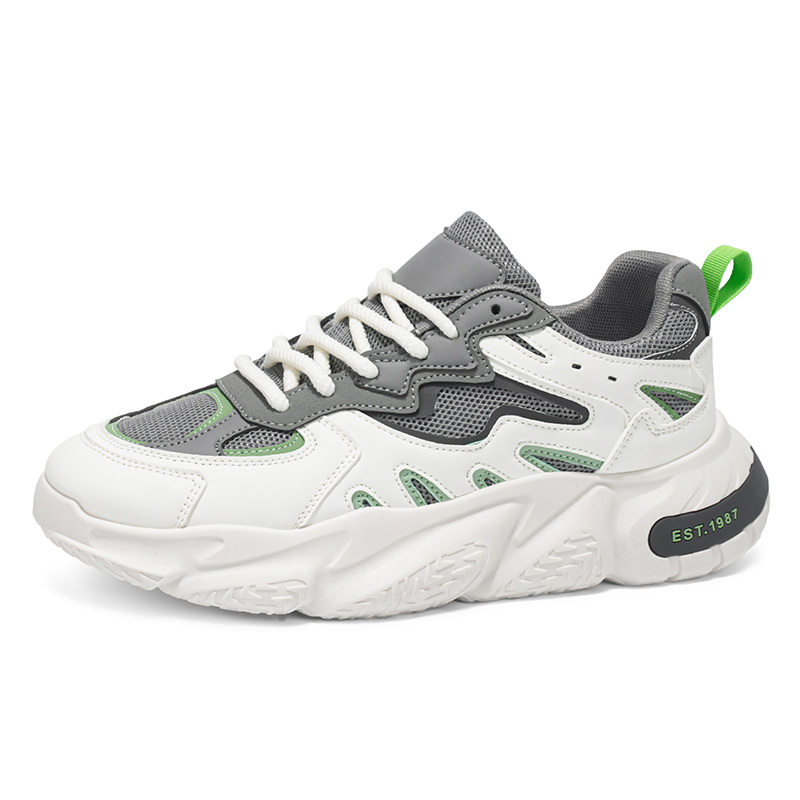 メンズチャンキーダッドスニーカー通気性メッシュカジュアルスポ - Men Shoes Eu To Us のレビューと価格