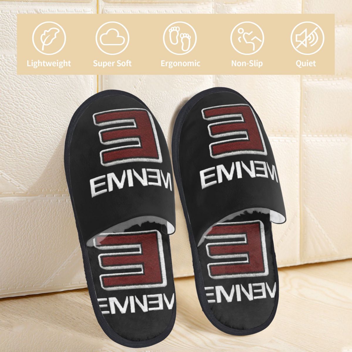 エミネム ラッパー ラップ神 ホーム コットン スリッパ ノ - Men'S Shoes With Memory Foam のレビューと価格