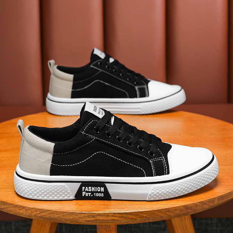 メンズ クラシック キャンバススニーカー、軽量、通気性、耐久 - Men Shoes Classic のレビューと価格