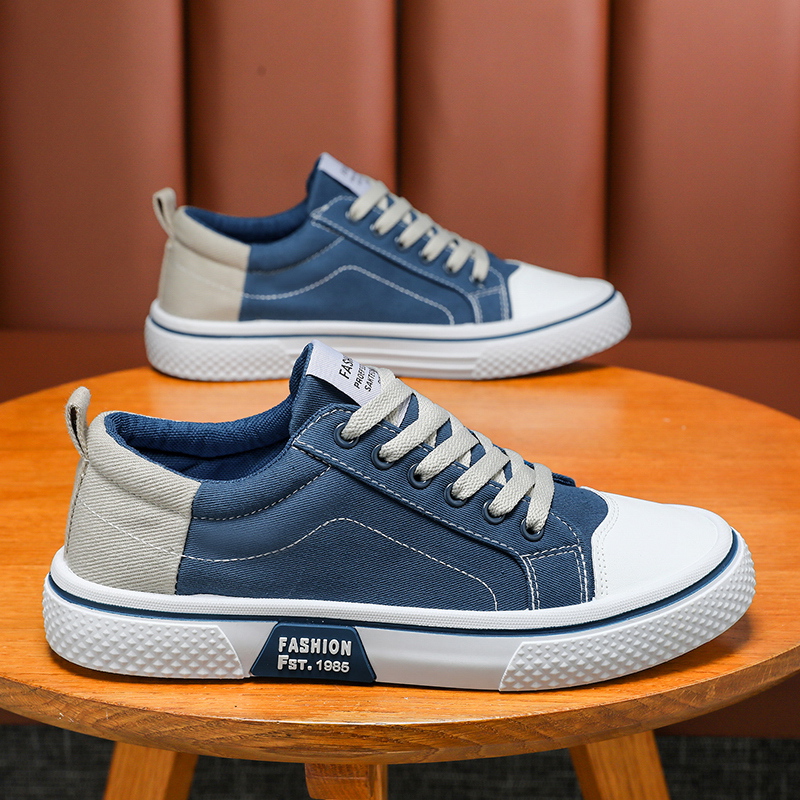 メンズ クラシック キャンバススニーカー、軽量、通気性、耐久 - Men Shoes Classic のレビューと価格