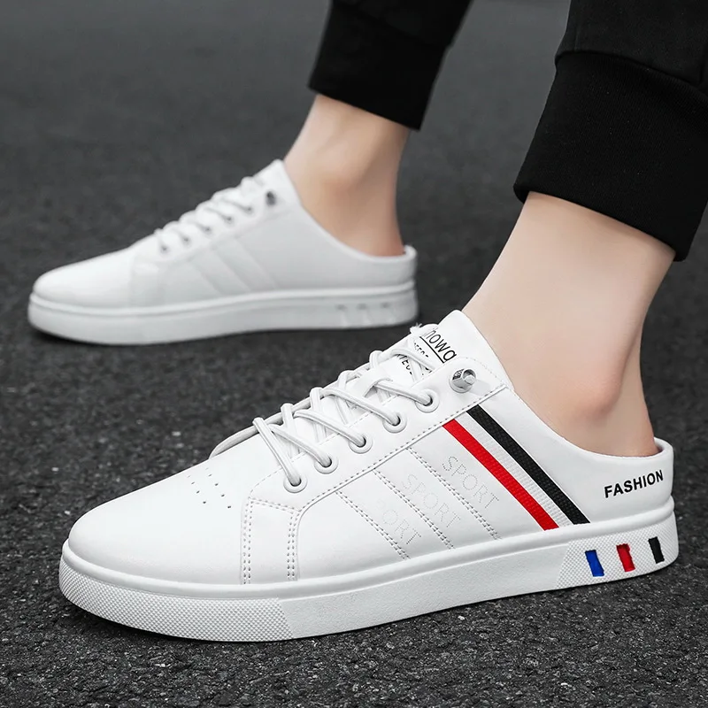 夏の必需品ハイエンドメンズハーフスリッパ、ファッション -  - Men Shoes Must Have のレビューと価格