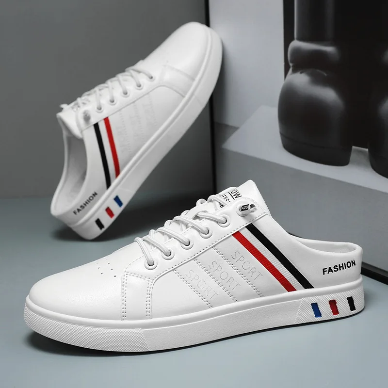 夏の必需品ハイエンドメンズハーフスリッパ、ファッション -  - Men Shoes Must Have のレビューと価格