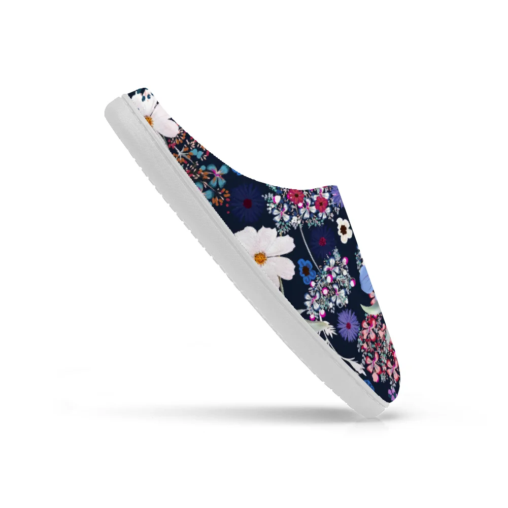 クラシックな花柄プリントのコットン製スリッパ、高品質のプラッ - Men Shoes Classic のレビューと価格