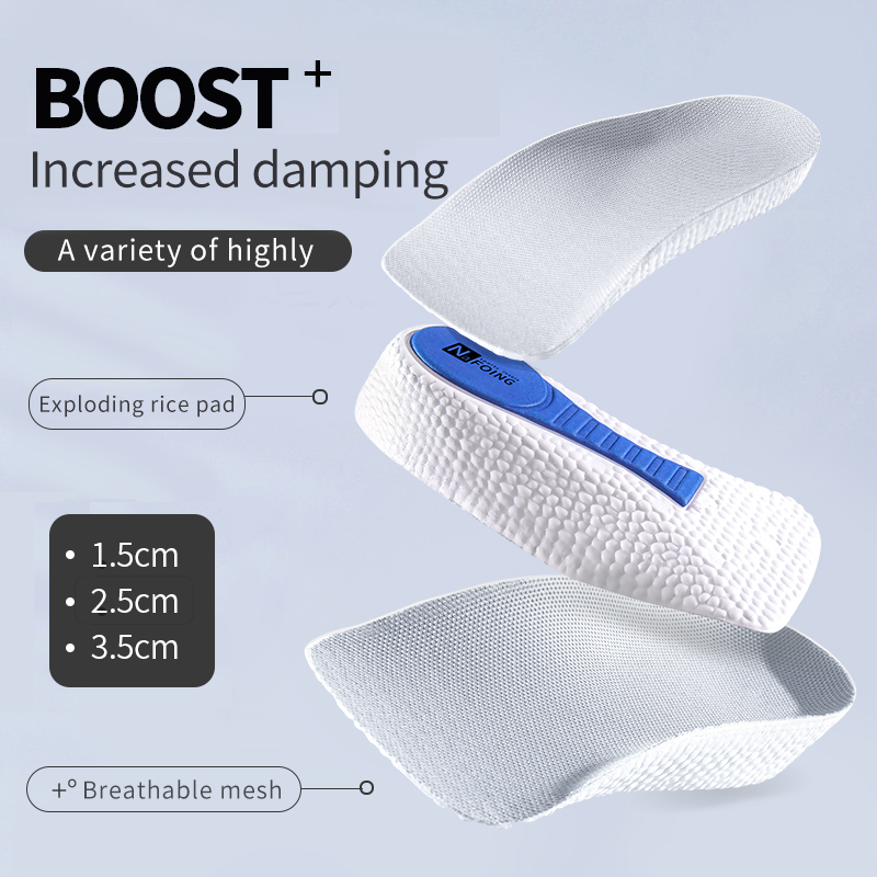 低反発身長増加インソール男性女性靴偏平足アーチサポート整形外 - Men'S Shoes With Memory Foam のレビューと価格