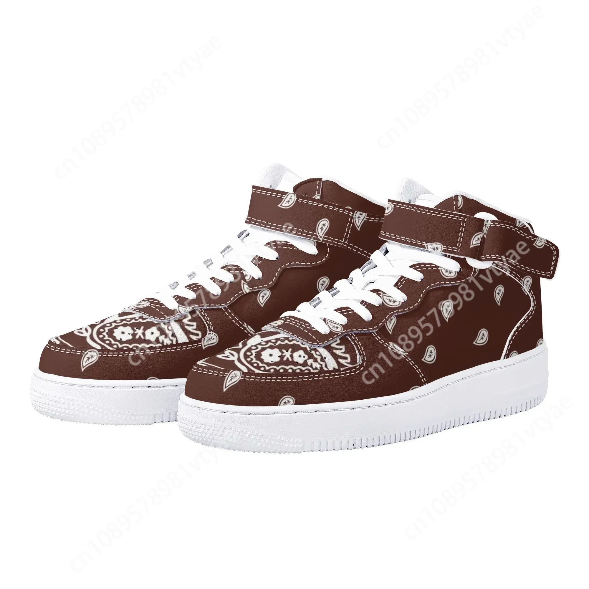 新着バンダナプリント男性バスケットボールスニーカーレジャーシ - Men Shoes Running Sale のレビューと価格