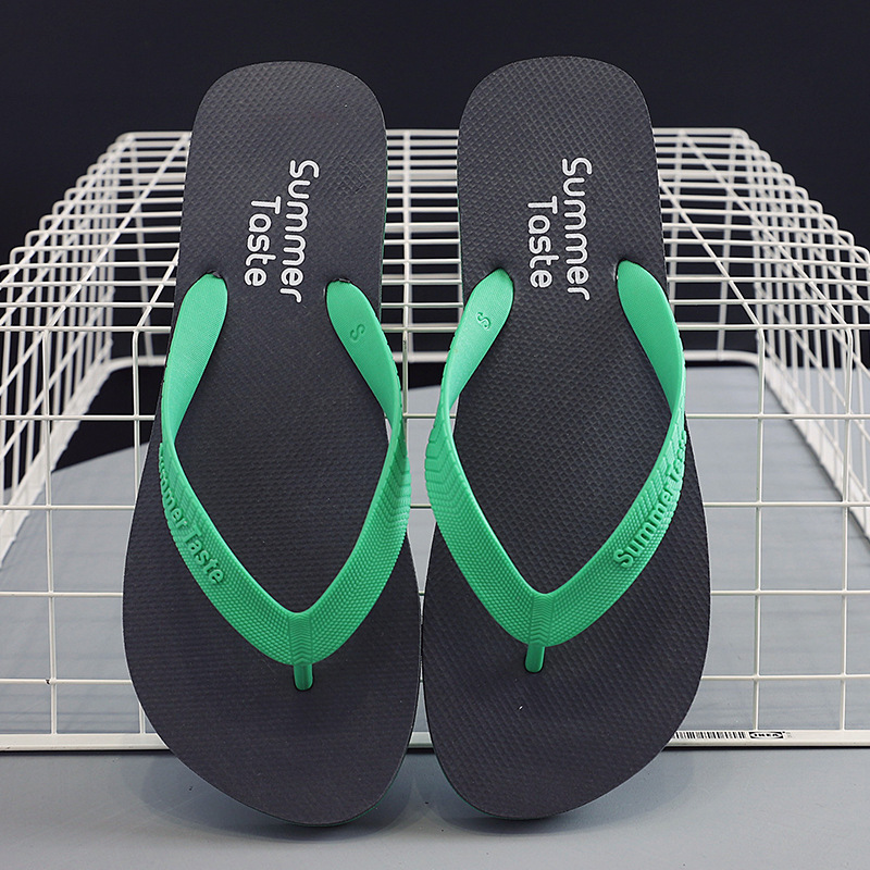 男性用の屋内滑り止めスリッパ,柔らかい靴底の靴,男性用のフラ - Flip Flop Beach Men のレビューと価格