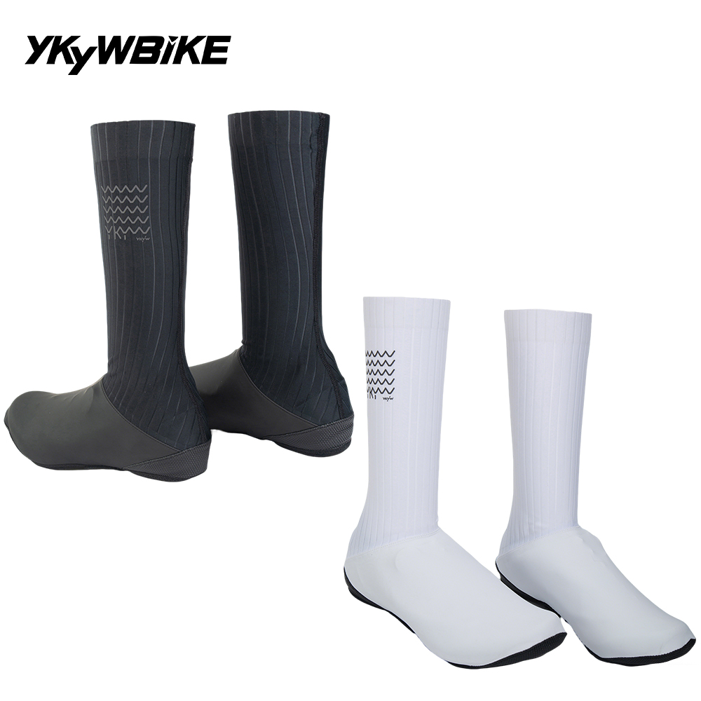 Ykyw 男性防風防水サイクリング靴カバー黒白mtb自転車靴 - Men Shoes White Colour のレビューと価格