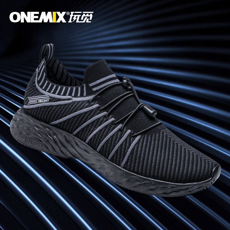 ONEMIX 新発売男性用ランニングシューズ防水通気性トレー - Men Shoes Running Sale のレビューと価格