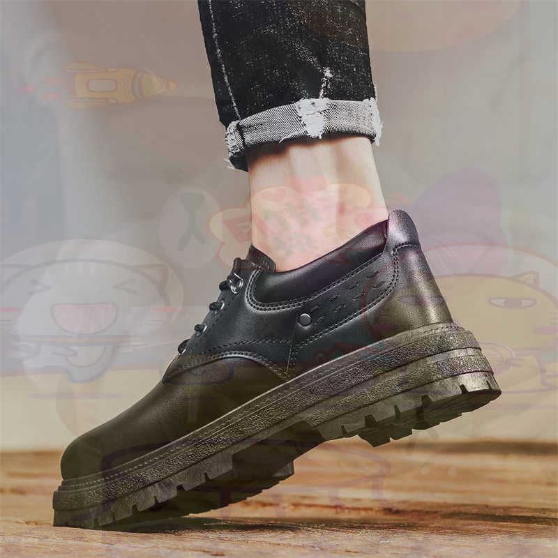 ダーク天然皮革ファッショントレーナーテニスメンズスニーカーフ - Men Shoes Types Name のレビューと価格
