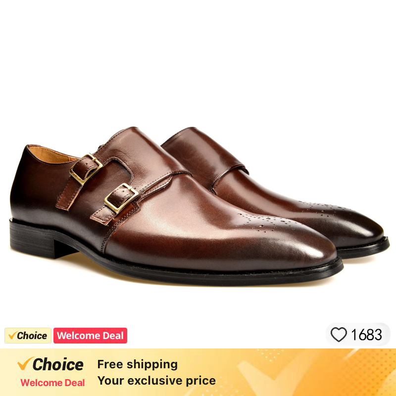 メンズビジネスレザー ドレスシューズ フォーマル オックスフ - Men Shoes Eu To Us Size のレビューと価格
