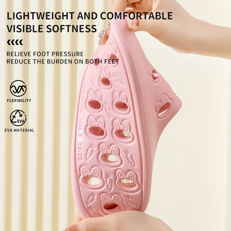 速乾性排水バスルームスリッパ 男女兼用 EVA ソフトソール - Men'S Shoes Non Slip のレビューと価格