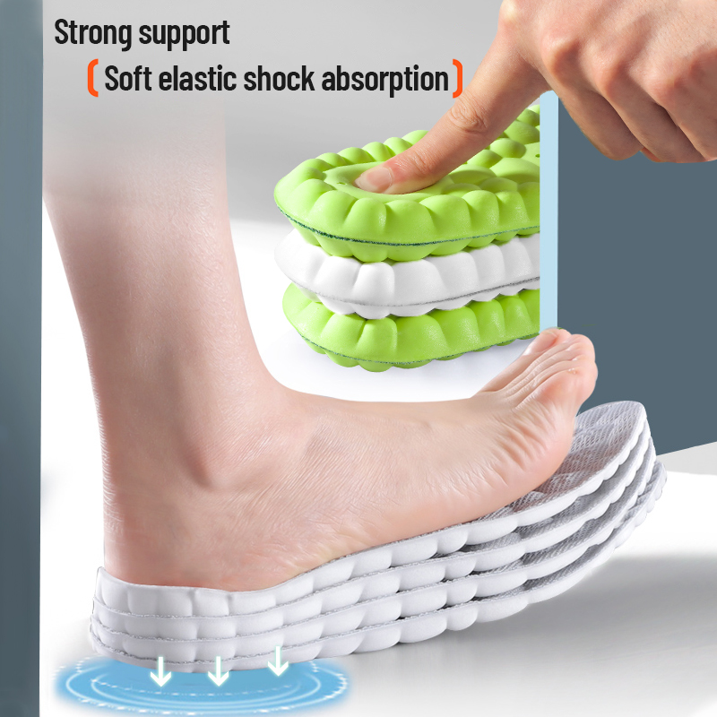 1 ペアのメモリーフォームインソール靴用男性女性ナノ抗菌マッ - Men'S Shoes With Memory Foam のレビューと価格