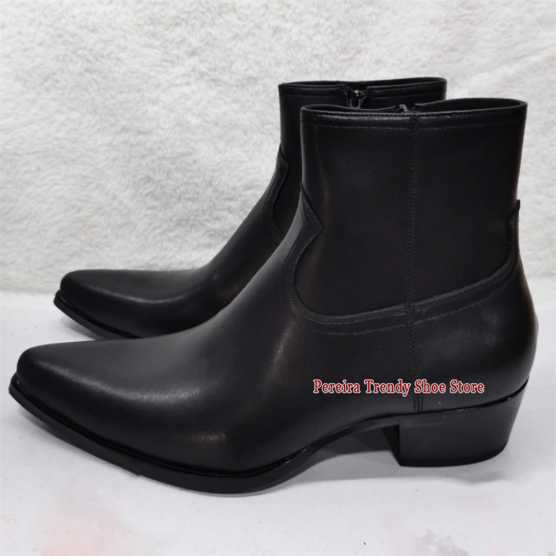 メンズ手作りスエードチェルシーブーツトレンディなポインテッド - Men Shoes For Wedding のレビューと価格
