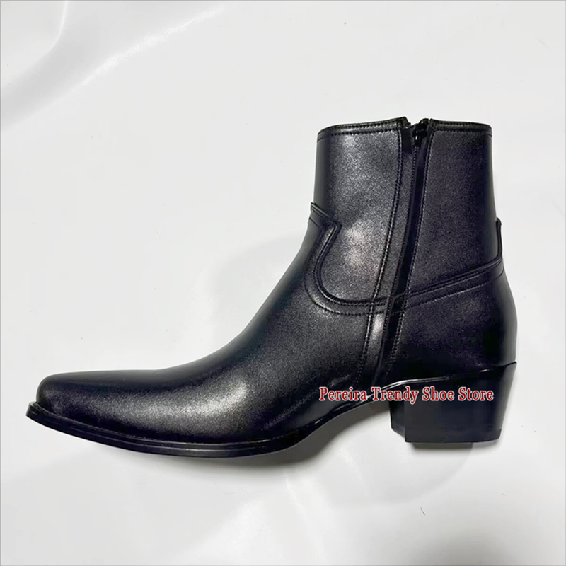 メンズ手作りスエードチェルシーブーツトレンディなポインテッド - Men Shoes For Wedding のレビューと価格