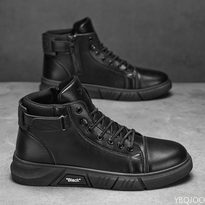新しい春と秋のシンプルで快適なハイカットメンズシューズ、カジ - Men'S Shoes Cole Haan のレビューと価格