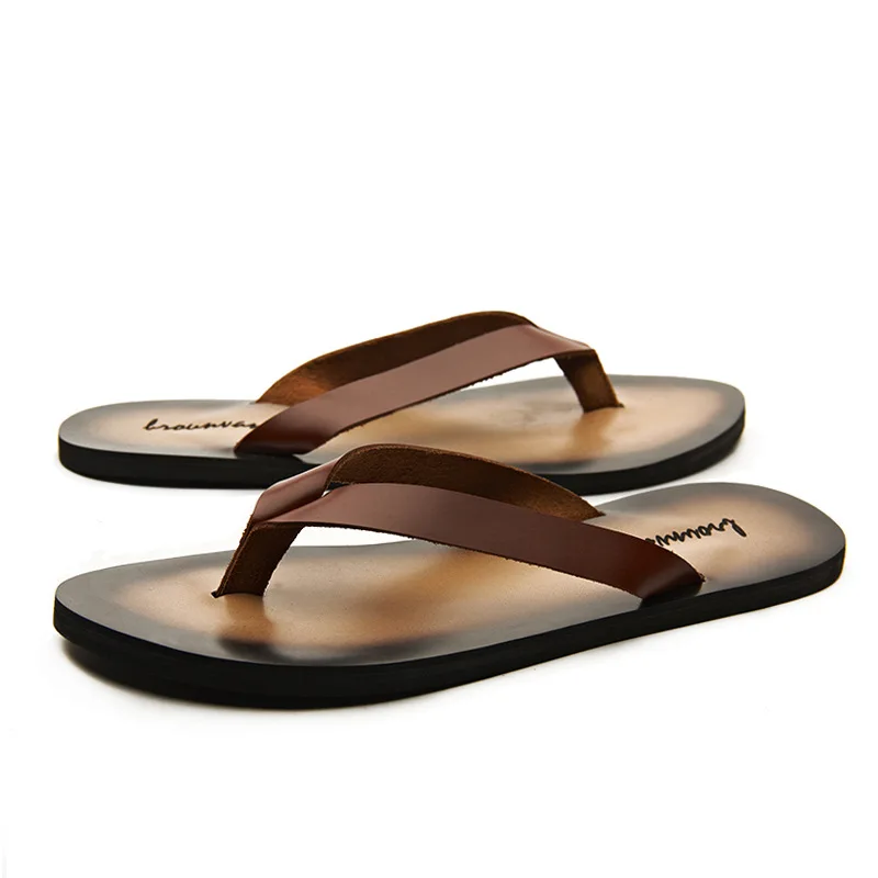 クラシック本革メンズスリッパ 2026 夏新作 アウトドア  - Men Shoes Classic のレビューと価格