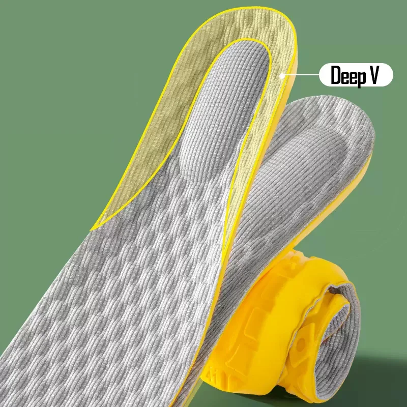 低反発靴インソール男性女性高弾性ソフトラテックススポーツシュ - Men'S Shoes With Memory Foam のレビューと価格