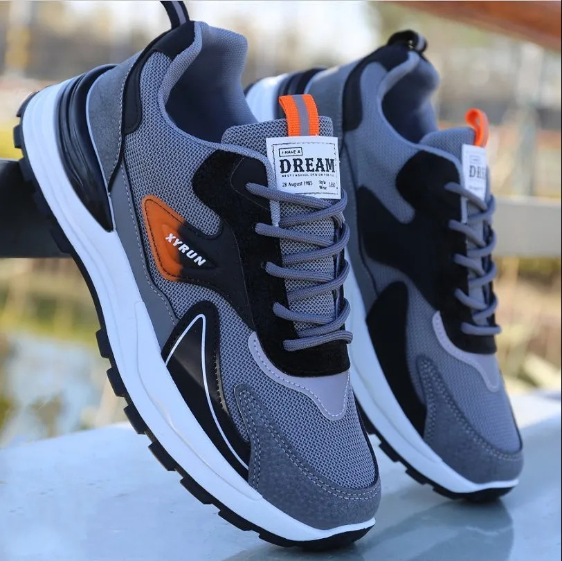 メンズ必需品スニーカー 通気性のあるメッシュウォーキングシュ - Men Shoes Must Have のレビューと価格