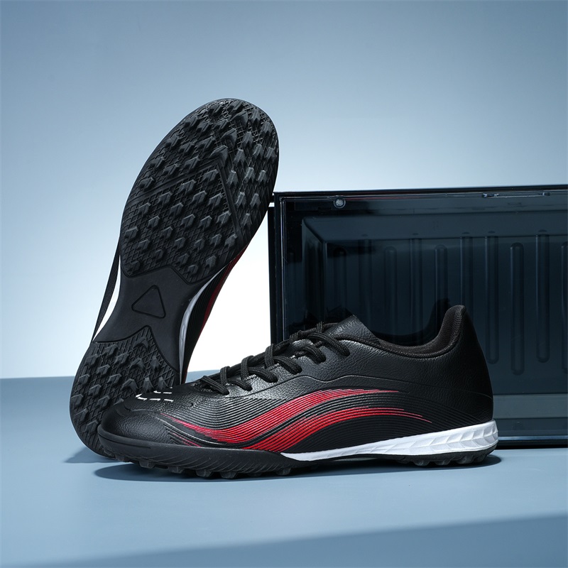 男性用通気性サッカーシューズ、FG/TFロングネイル人工芝滑 - Men Shoes Must Have のレビューと価格