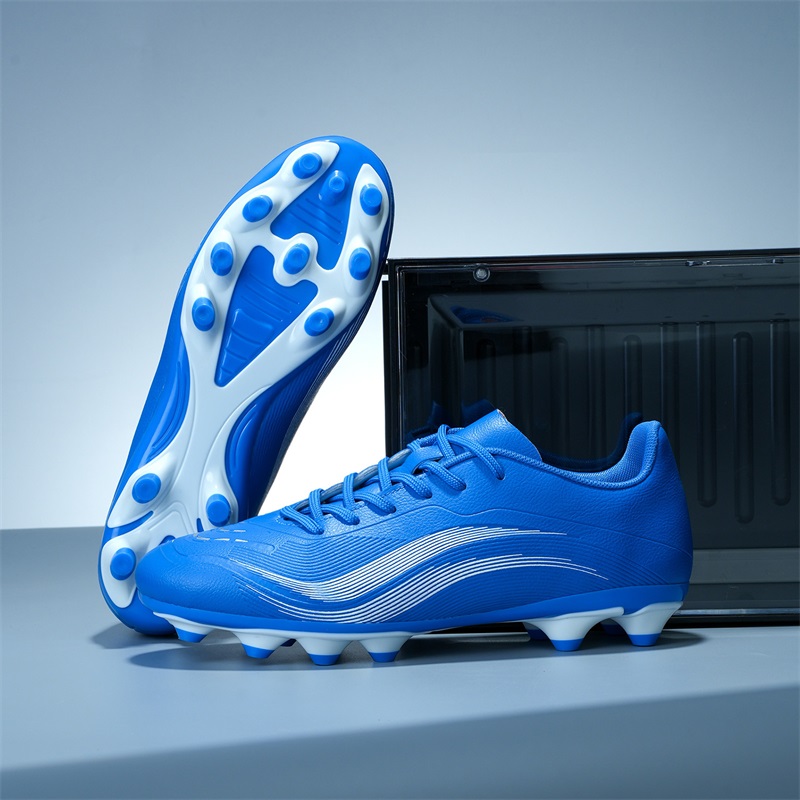 男性用通気性サッカーシューズ、FG/TFロングネイル人工芝滑 - Men Shoes Must Have のレビューと価格