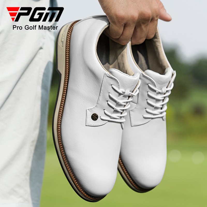 PGM メンズ牛革ゴルフシューズ スパイクレス アンチスリッ - Men Shoes Eu To Us のレビューと価格