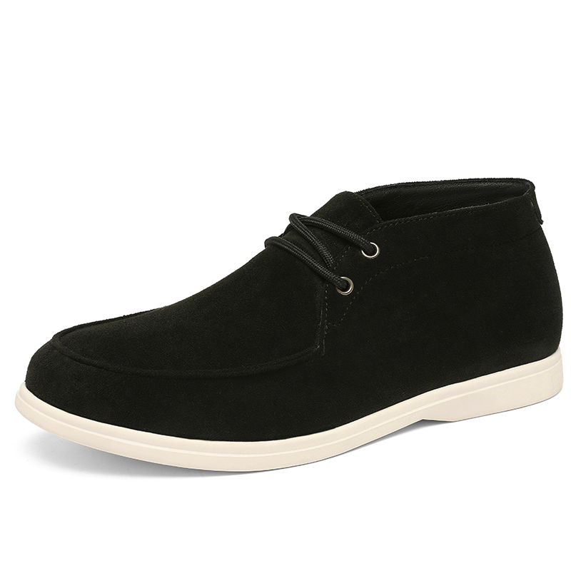 クラシックな英国スタイルのスエードレザーチャッカブーツ（メン - Men Shoes Classic のレビューと価格