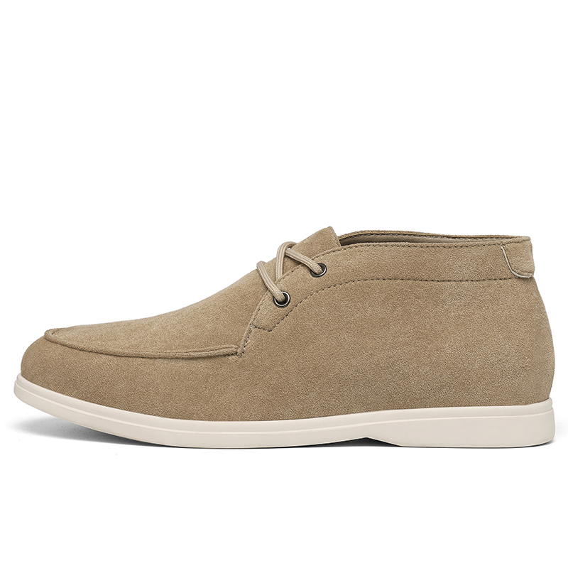 クラシックな英国スタイルのスエードレザーチャッカブーツ（メン - Men Shoes Classic のレビューと価格