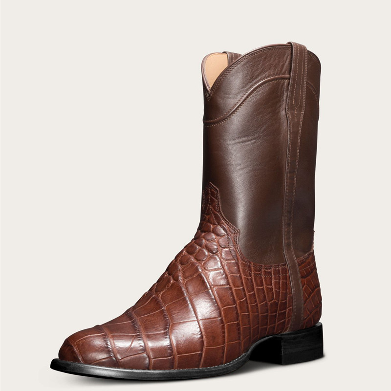メンズクラシックパターンアンクルブーツ、レトロデザインメンズ - Men Shoes Classic のレビューと価格