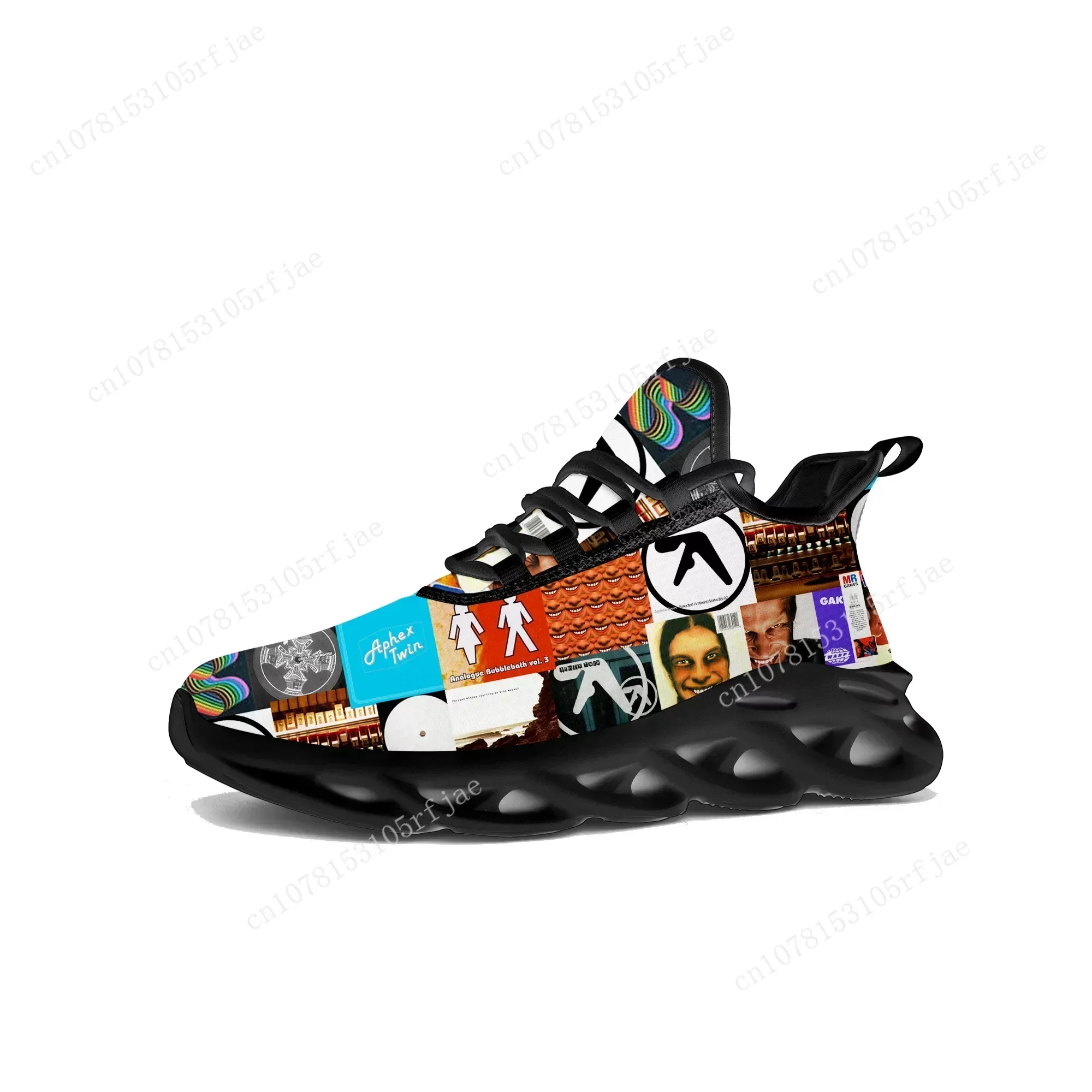 Aphex Twin フラットスニーカー メンズ レディース - Men Shoes Black のレビューと価格