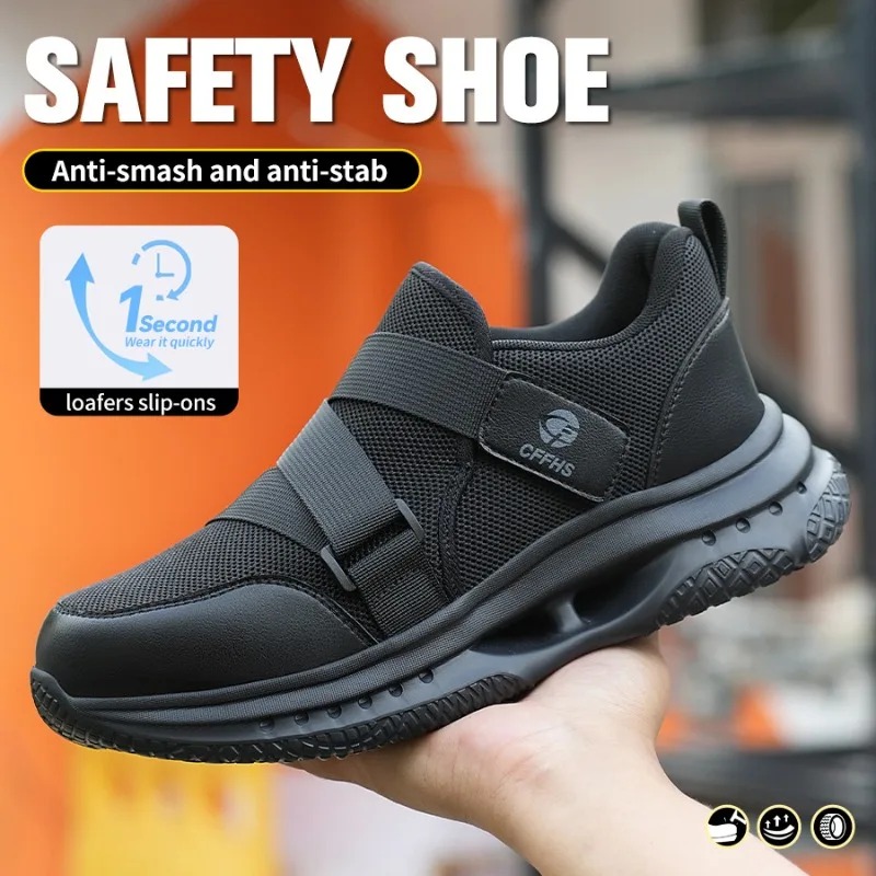 労働保護靴は軽量で、男性向けの耐スマッシング性と耐穿刺性があ - Men Shoes Must Have のレビューと価格