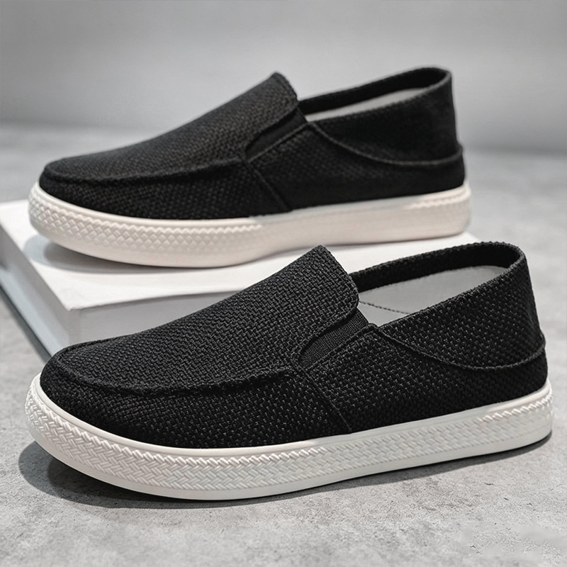 メンズリネンスリッポンローファー、通気性のある織物アッパー、 - Men'S Shoes Cole Haan のレビューと価格