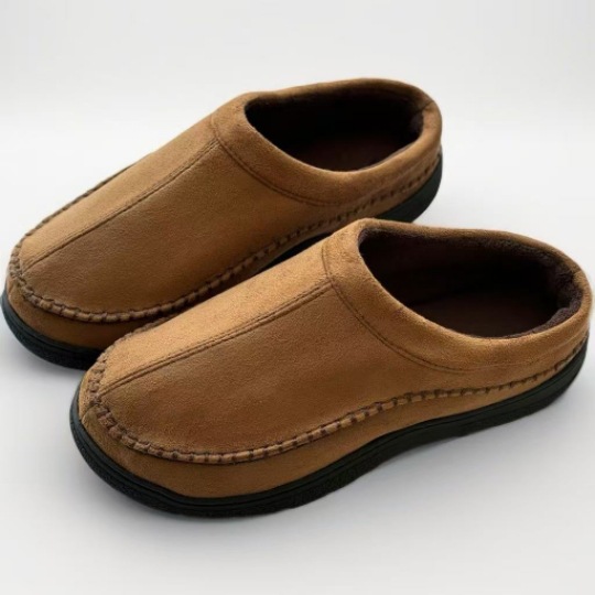 男性スリッパ冬屋内低反発ぬいぐるみ暖かい居心地の良い高級ハウ - Men'S Shoes With Memory Foam のレビューと価格