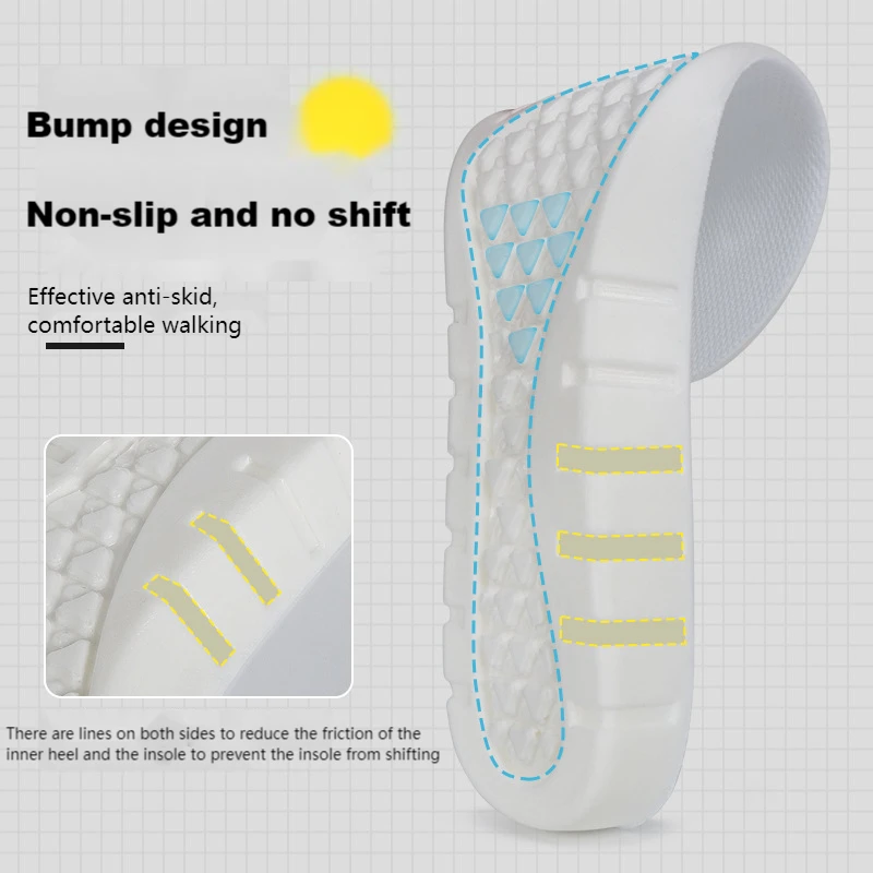 ソフトスポーツインソール靴消臭快適なランニングインソール足男 - Men'S Shoes With Memory Foam のレビューと価格