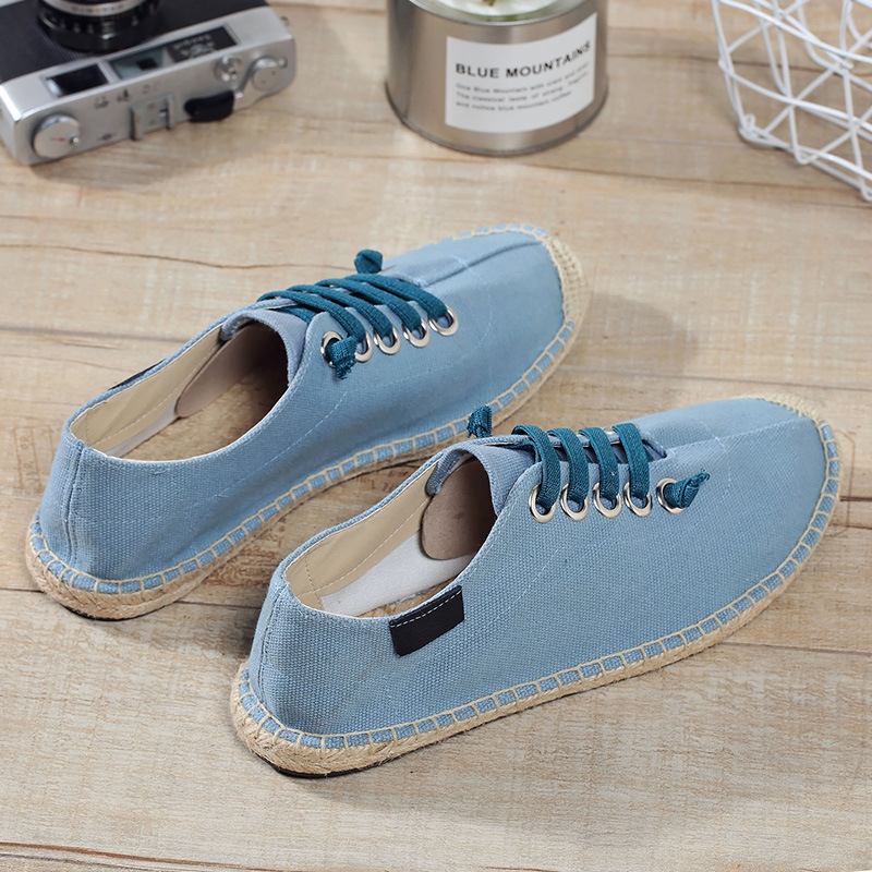 春夏布靴クールストリートスタイルフラットメンズカジュアル通気 - Men Shoes Black のレビューと価格